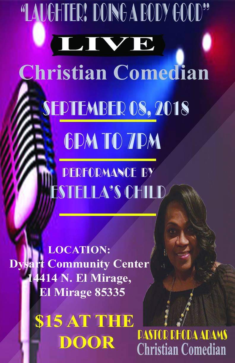 Comedian Rhoda Adams